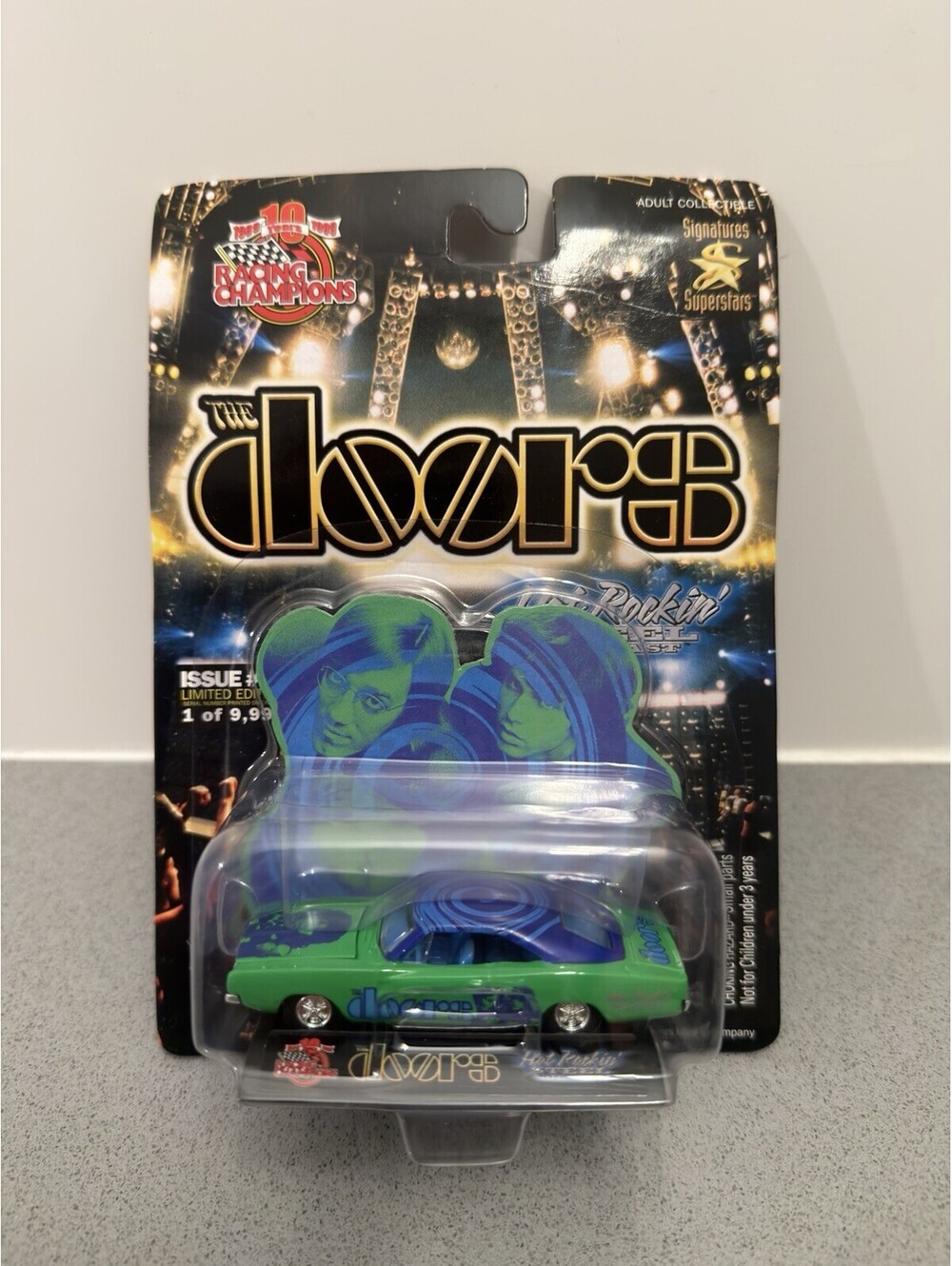 Racing Champions Hot Rockin' Steel Issue #48  The Doors 1969 Dodge Charger NEW